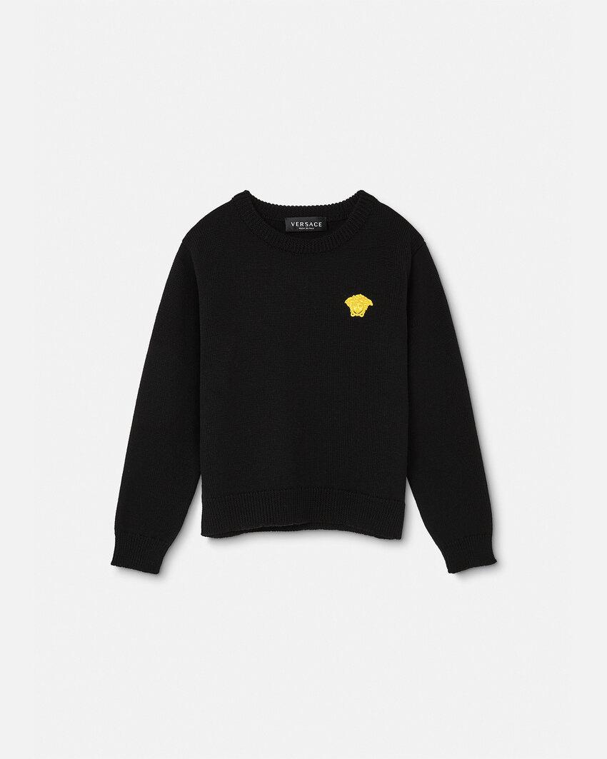 embroidered kids sweater by VERSACE
