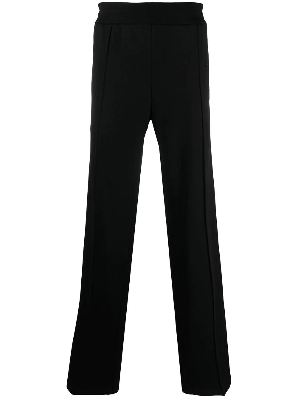 embroidered-logo track pants by VERSACE