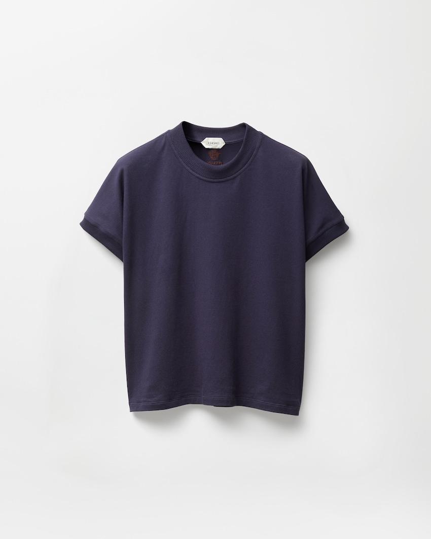 embroidered stretch cotton-jersey t-shirt by VERSACE