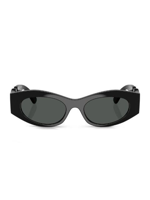 engraved-Medusa plaque sunglasses by VERSACE
