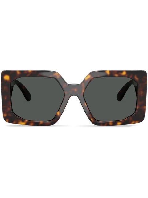 engraved-Medusa plaque sunglasses by VERSACE