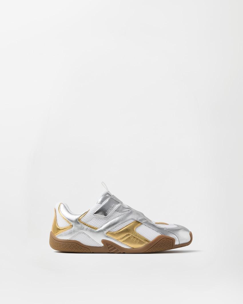 galaxia metallic sneakers by VERSACE