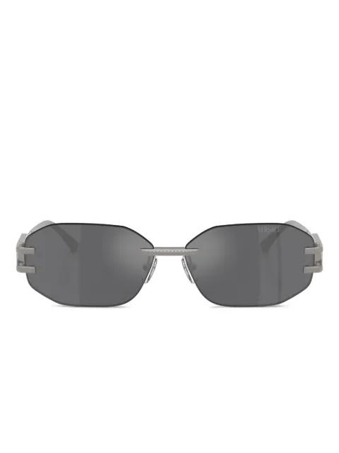 geometric-frame sunglasses by VERSACE