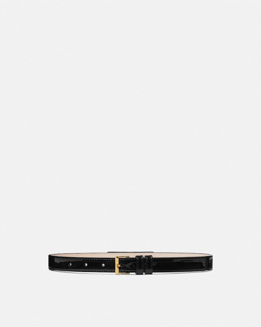 gianni ribbon patent kids belt 2 cm by VERSACE
