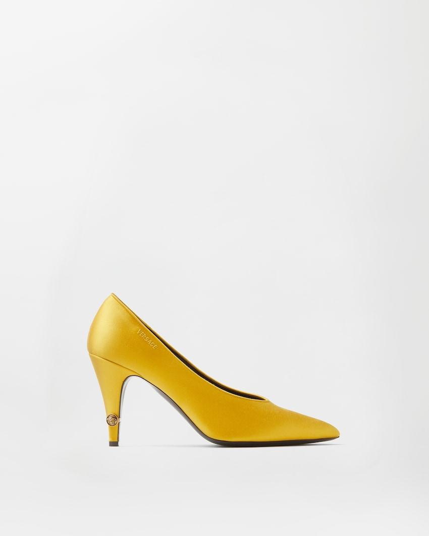 gianni satin pumps 90 mm by VERSACE