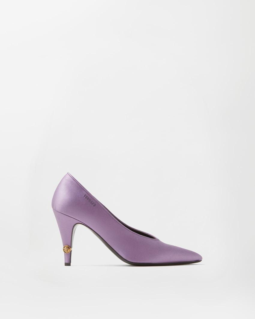 gianni satin pumps 90 mm by VERSACE
