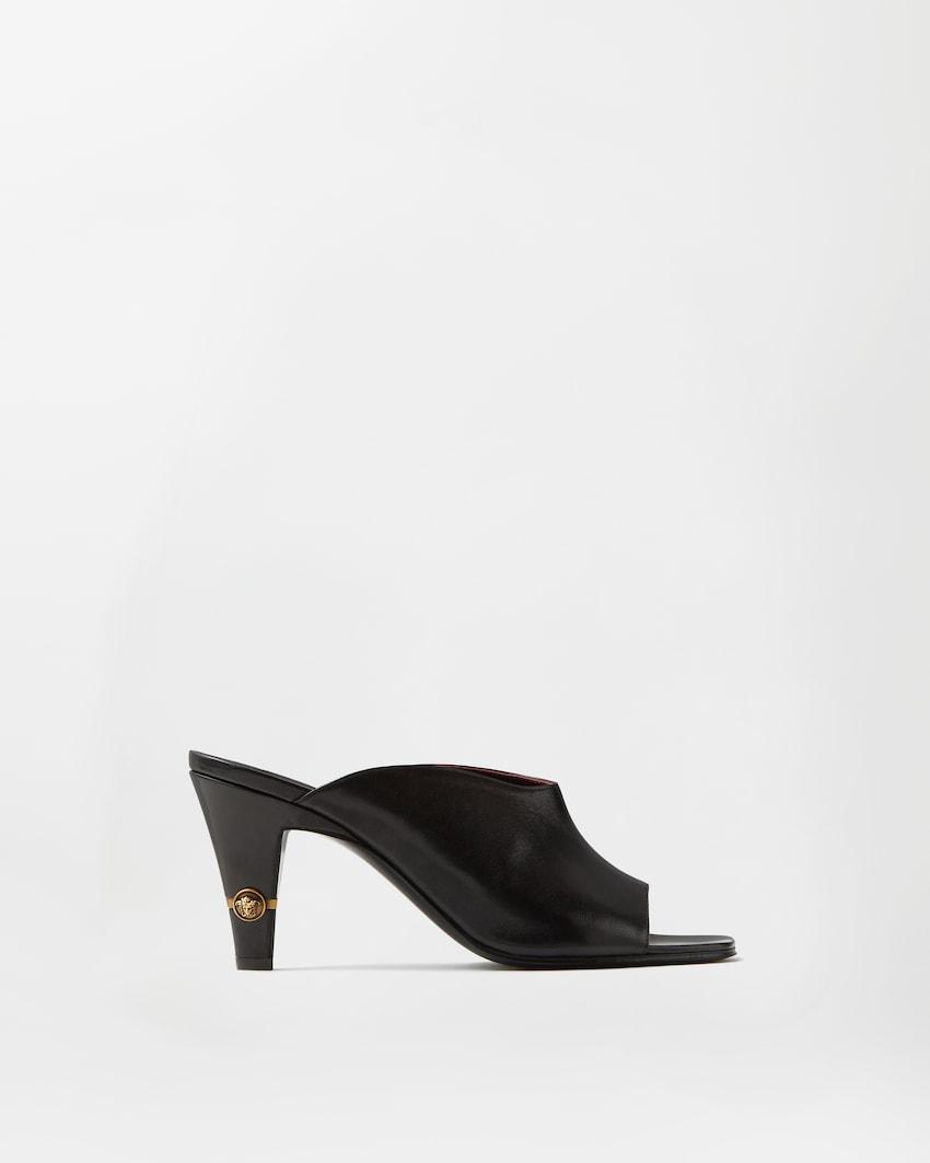 giulietta leather mules 80 mm by VERSACE