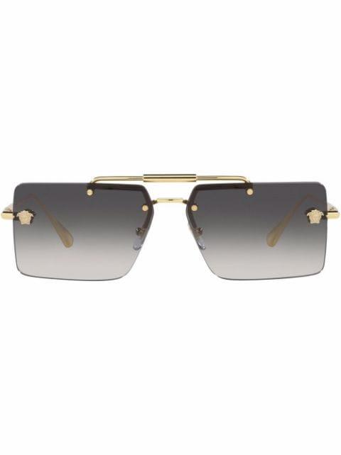 gradient-lens sunglasses by VERSACE