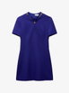 grain-de-poudre wool mini dress by VERSACE