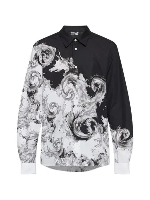 graphic cotton shirt by VERSACE