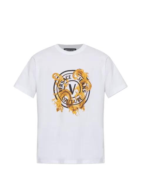 graphic-print T-shirt by VERSACE