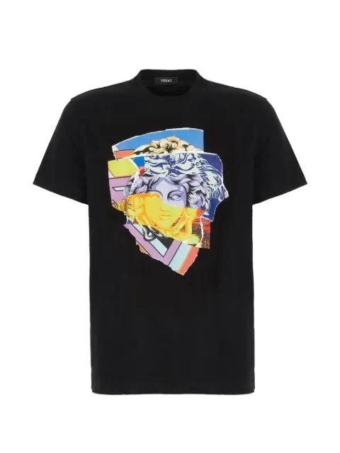 graphic-print T-shirt by VERSACE