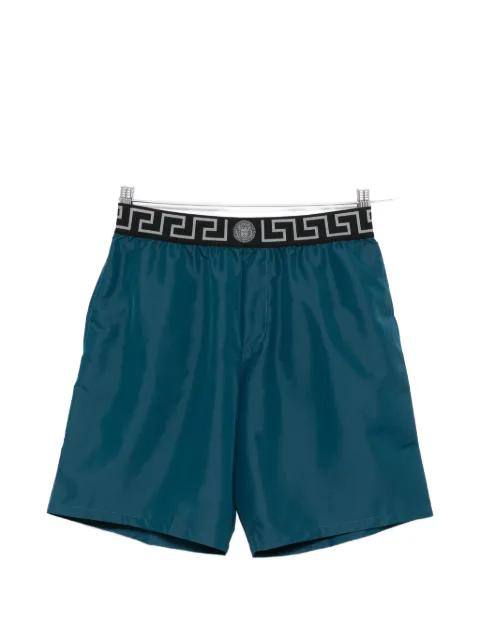 graphic-waistband swim shorts by VERSACE