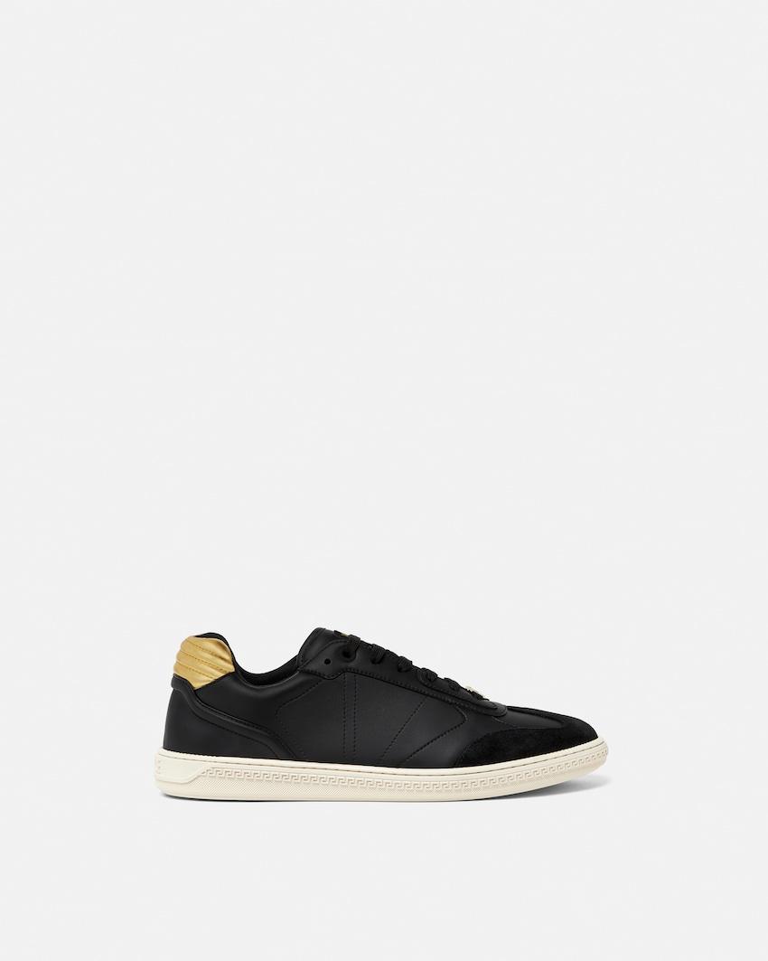 greca court sneakers by VERSACE