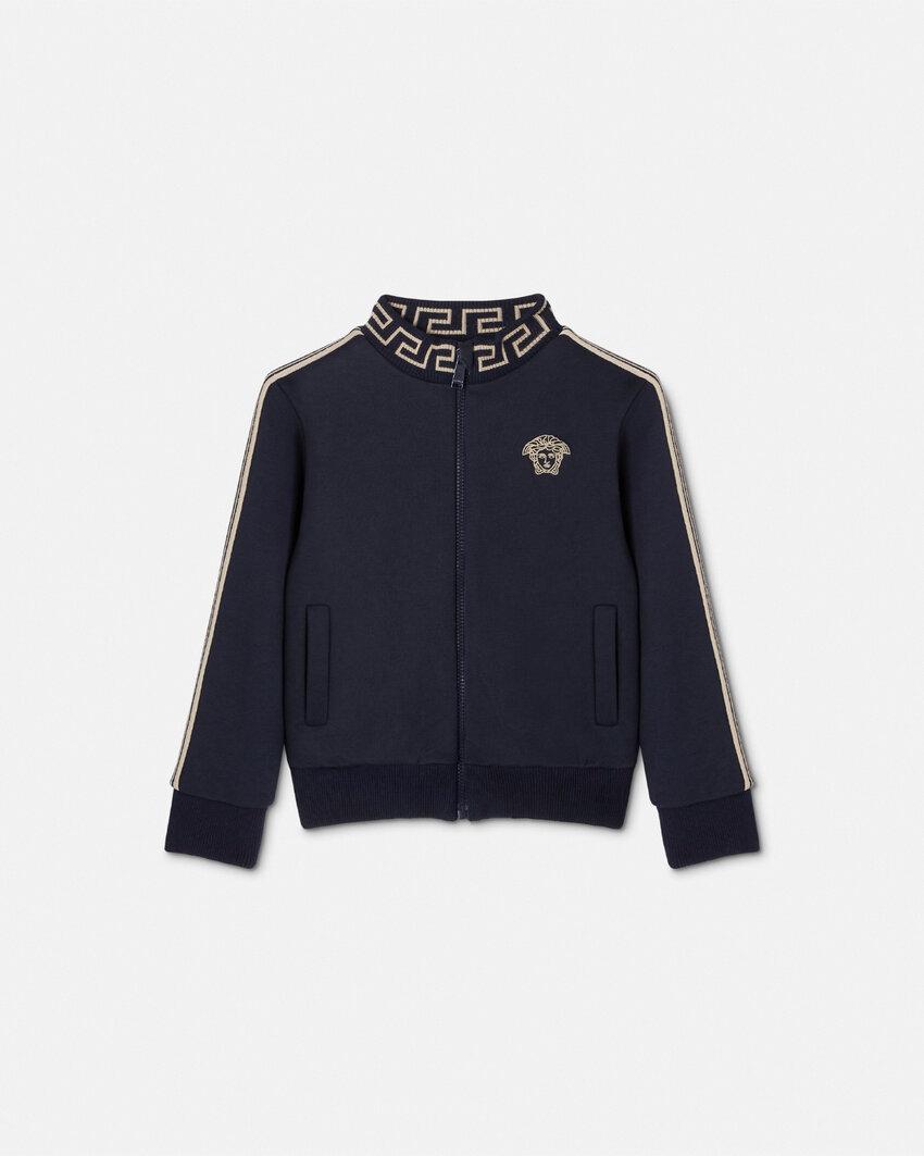 greca kids sweatshirt by VERSACE