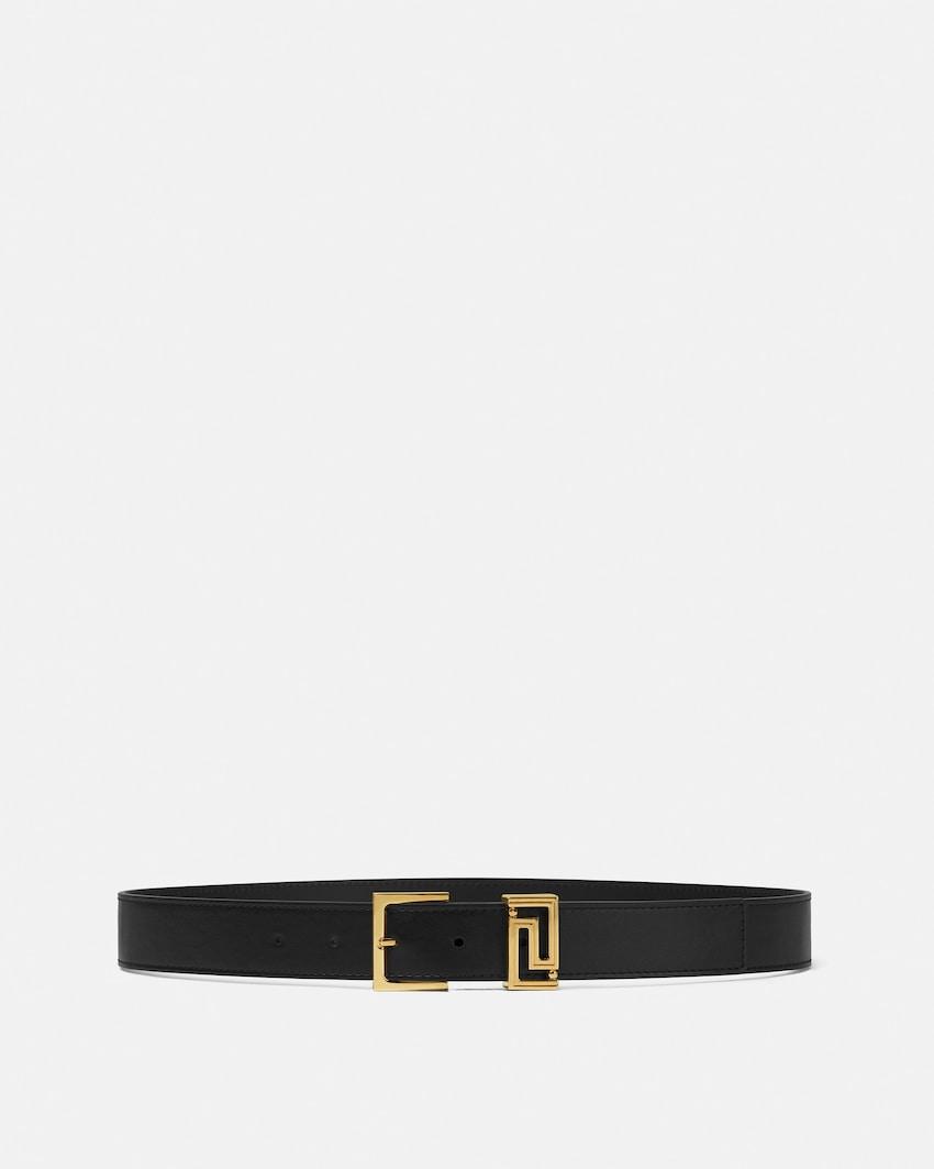 greca leather belt 1.2 by VERSACE