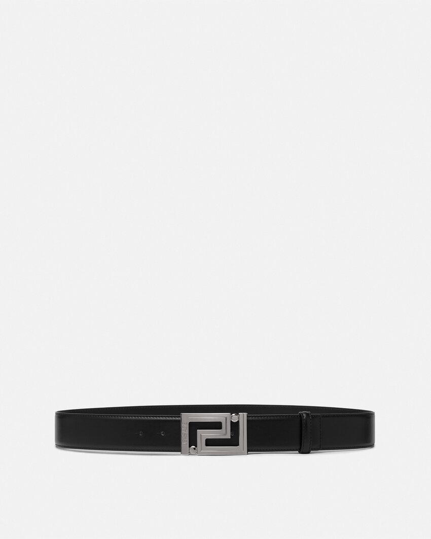 greca leather belt 1.6 by VERSACE