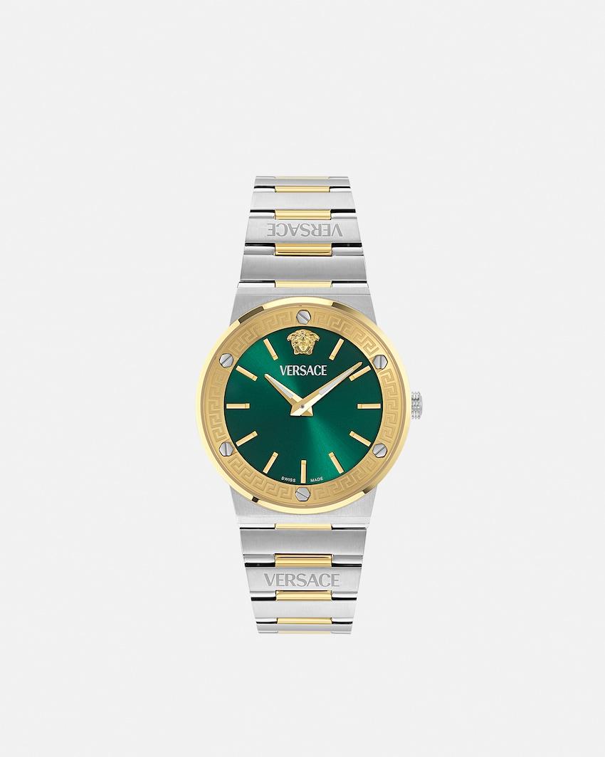 greca logo aero watch by VERSACE