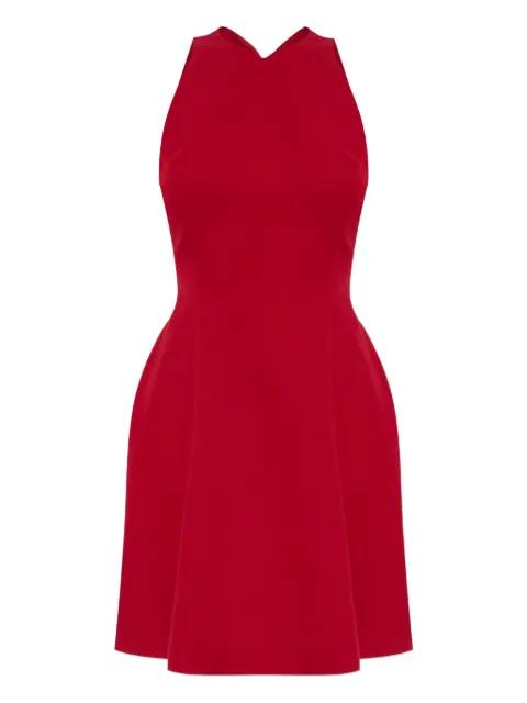 halter-neck A-line dress by VERSACE