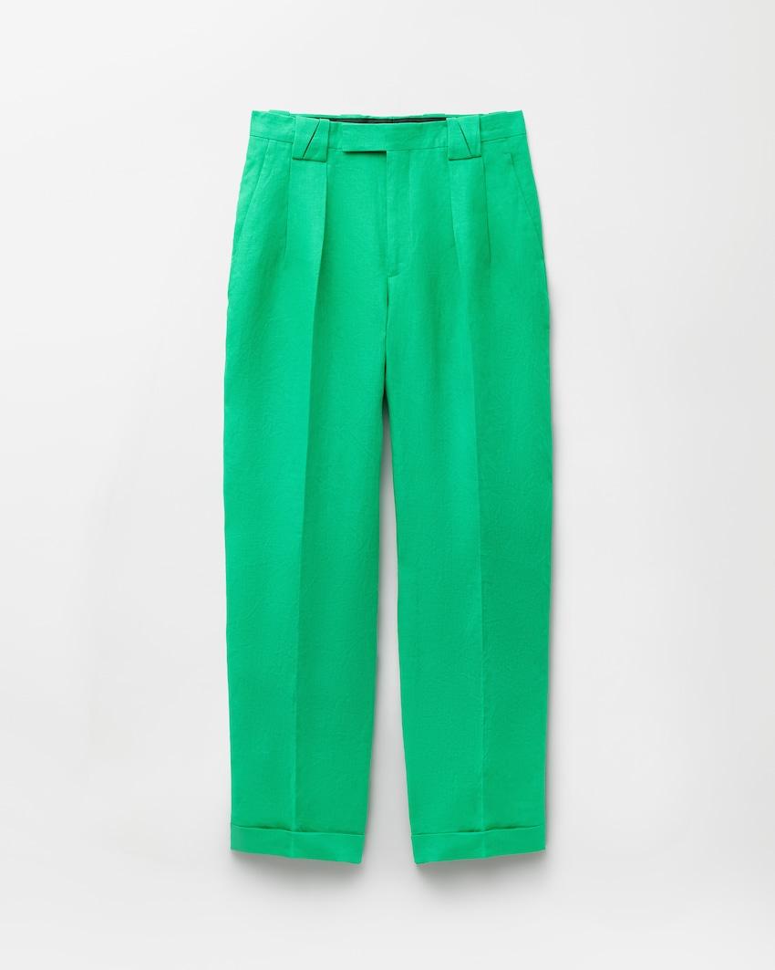 hemp formal pants by VERSACE