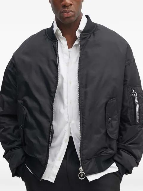 hoodied zip-fastening jacket by VERSACE