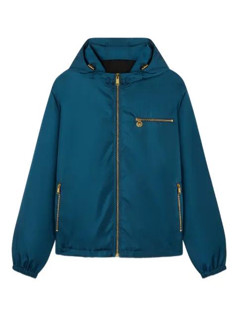 hoodied zip jacket by VERSACE