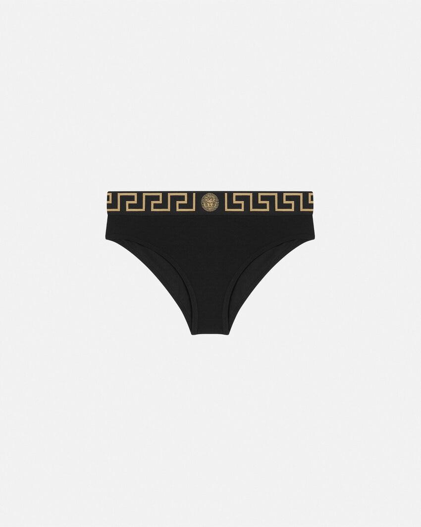 jacquard cotton-jersey briefs by VERSACE