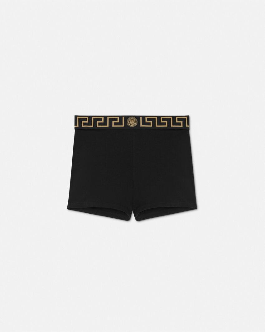 jacquard cotton-jersey trunks by VERSACE