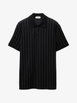 jacquard cotton piqué polo by VERSACE jacquard cotton piqué polo by VERSACE