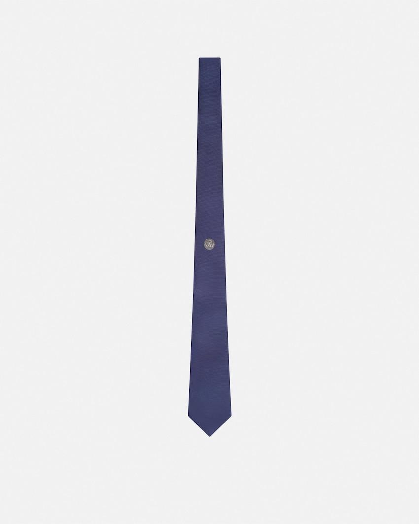 jacquard silk tie by VERSACE