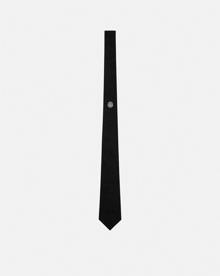 jacquard silk tie by VERSACE