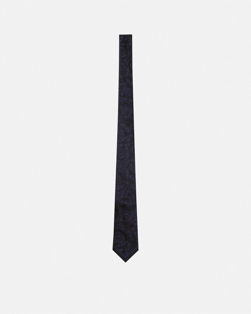 jacquard silk tie by VERSACE