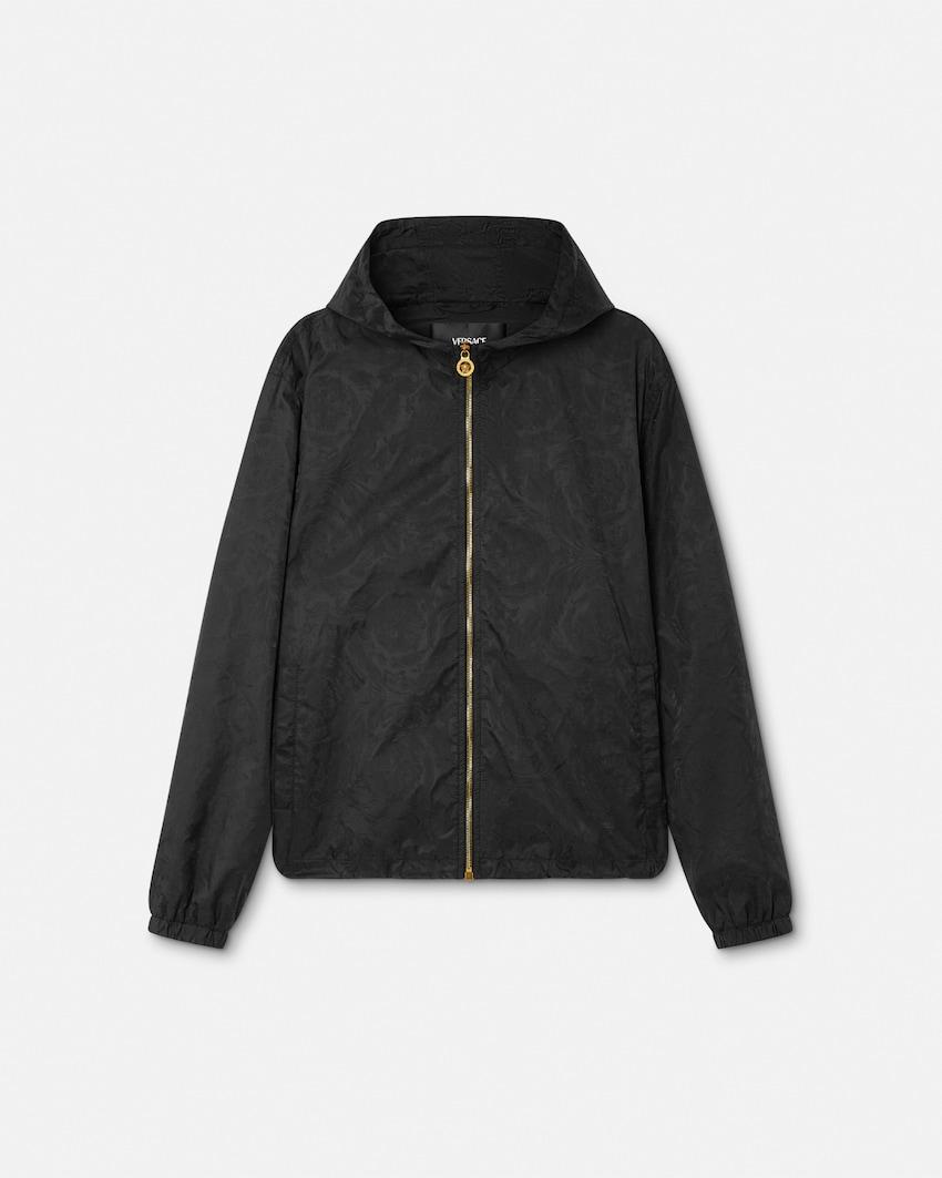 jacquard windbreaker jacket by VERSACE