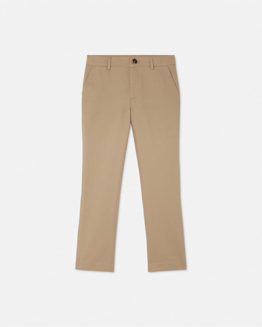 kids cotton-gabardine pants by VERSACE