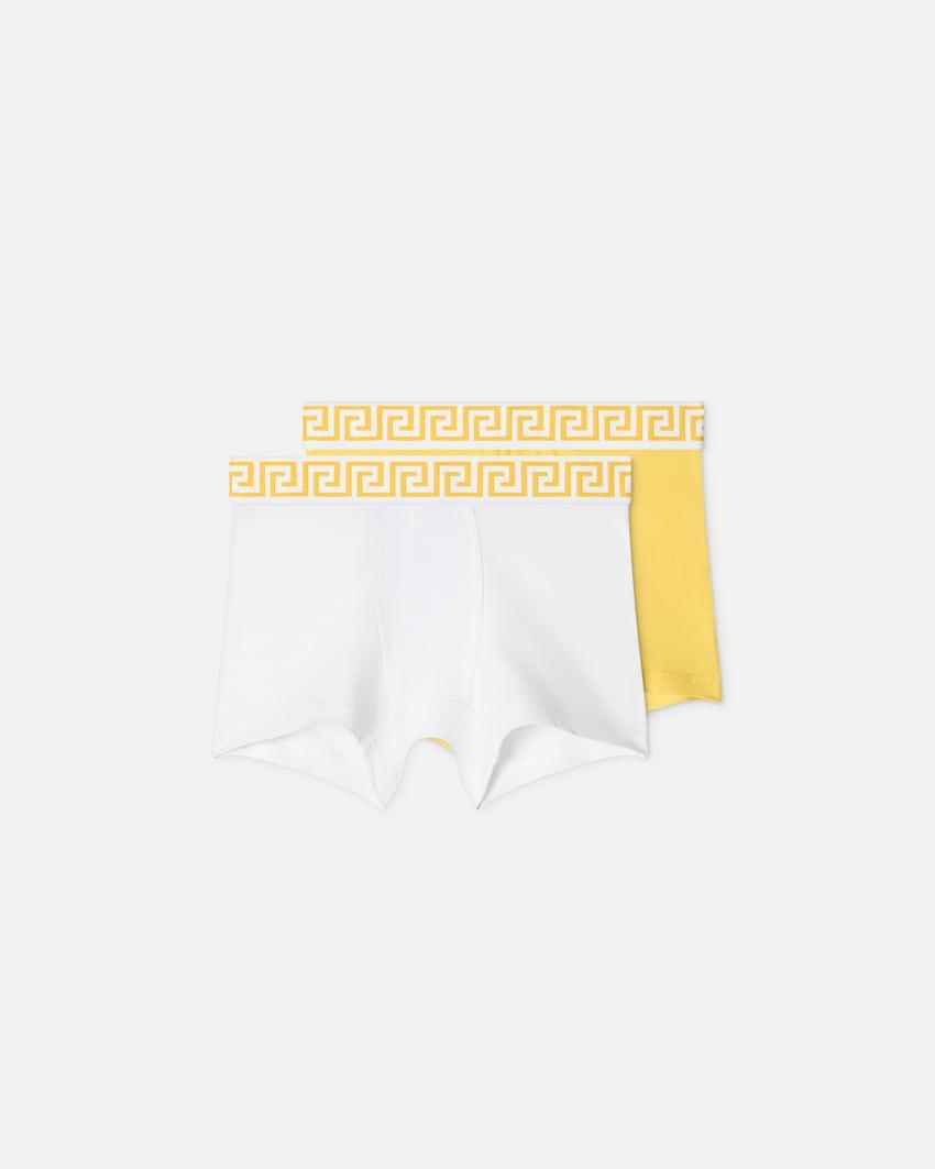 kids cotton-jersey trunks 2-pack by VERSACE
