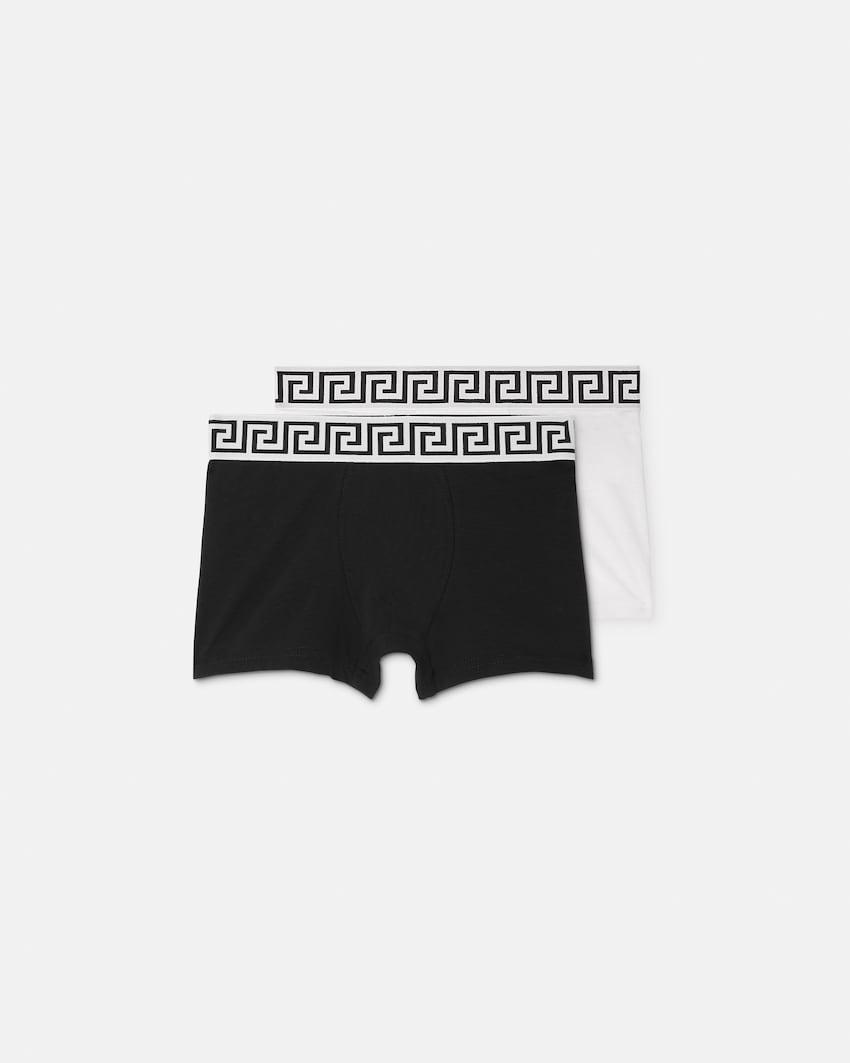 kids cotton-jersey trunks 2-pack by VERSACE