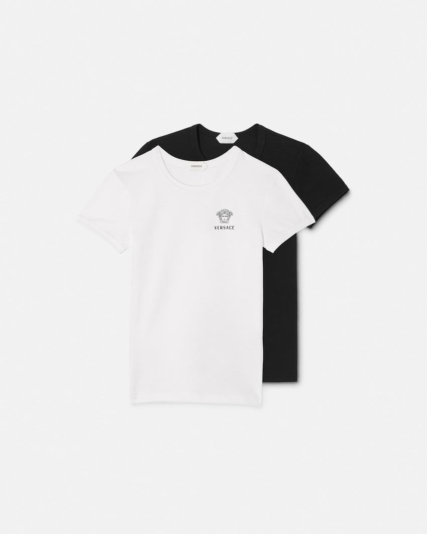 kids embroidered cotton-jersey t-shirt 2-pack by VERSACE