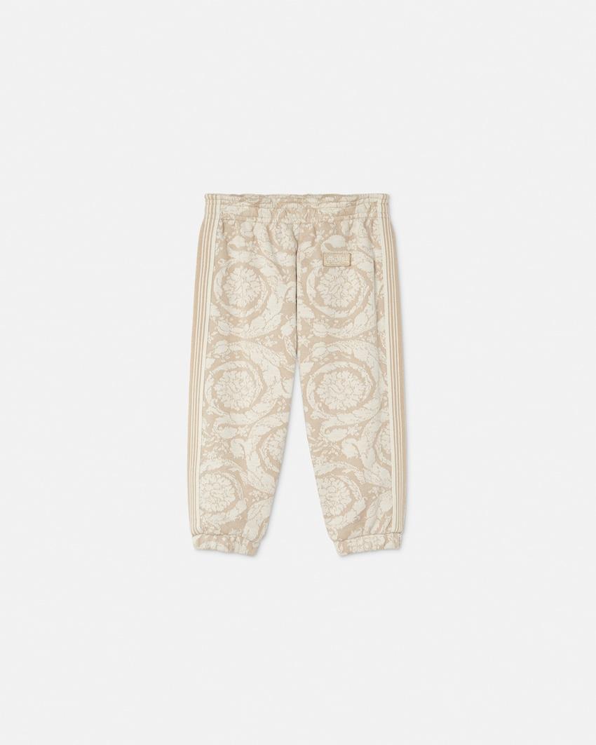 kids jacquard cotton-jersey sweatpants by VERSACE