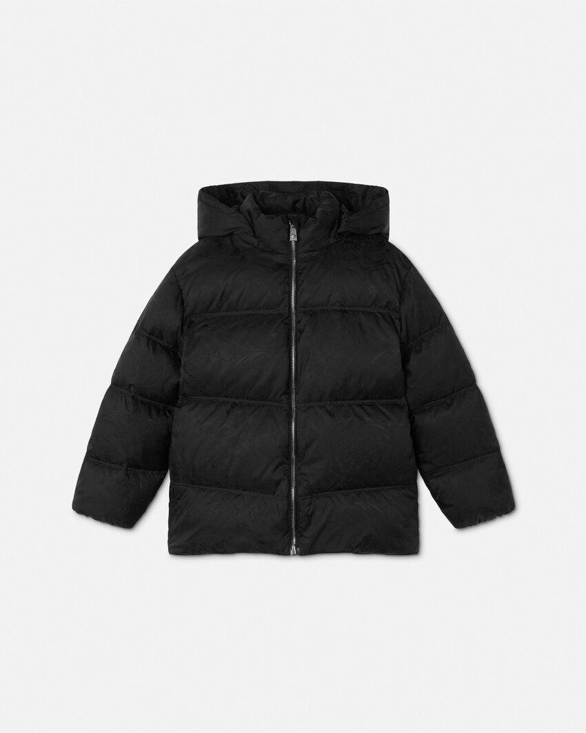 kids jacquard padded jacket by VERSACE