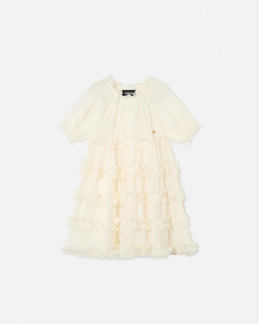 kids lace dress by VERSACE