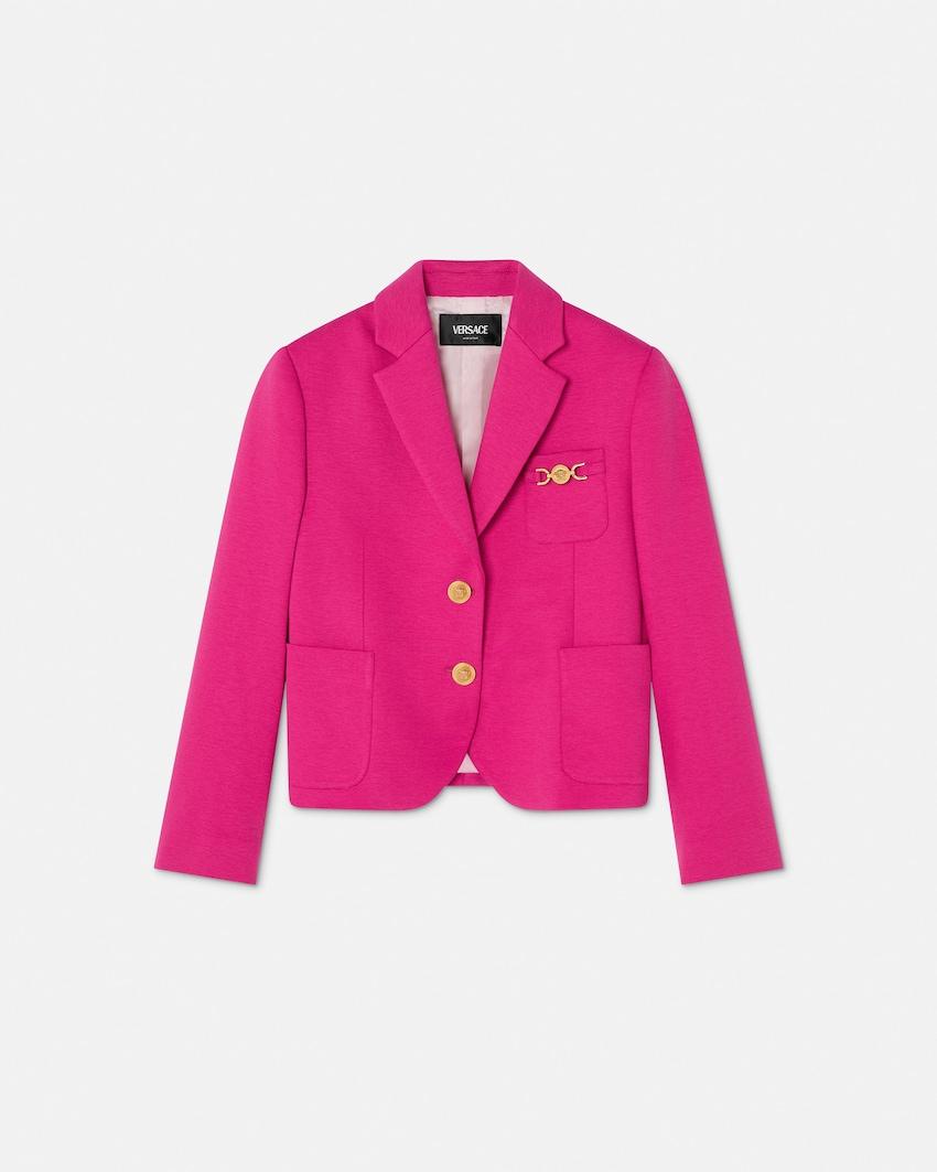 kids milano-stitch blazer by VERSACE