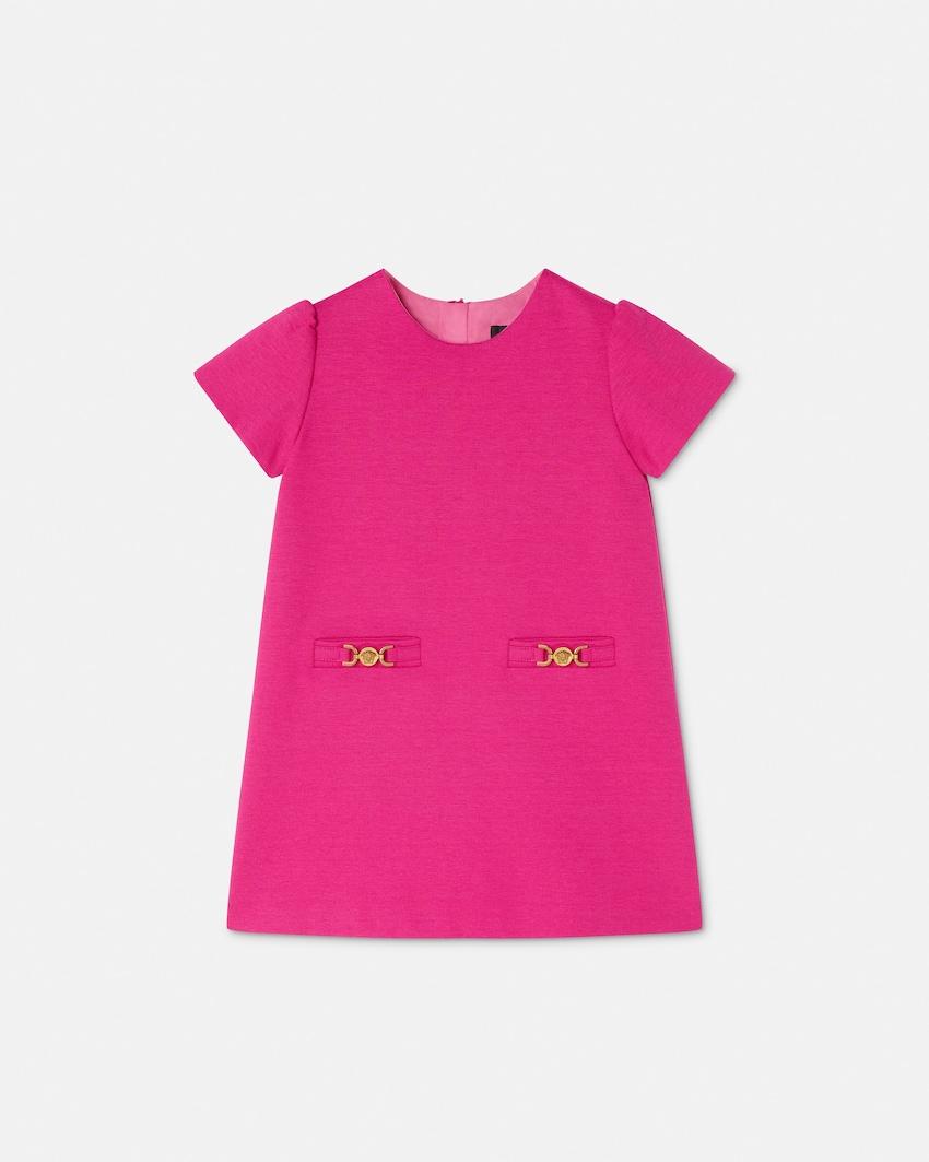 kids milano-stitch shift dress by VERSACE