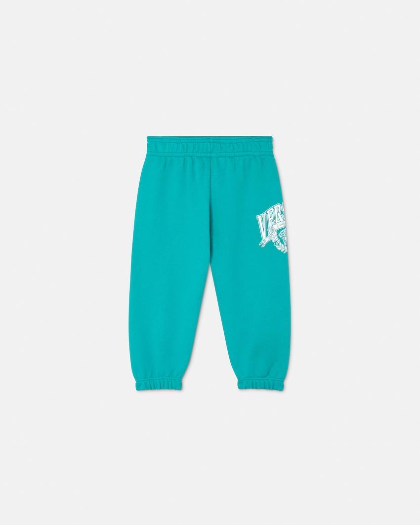 kids printed cotton-jersey sweatpants by VERSACE
