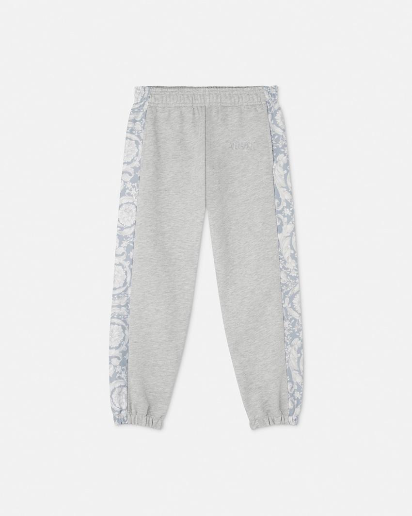 kids printed cotton-jersey sweatpants by VERSACE