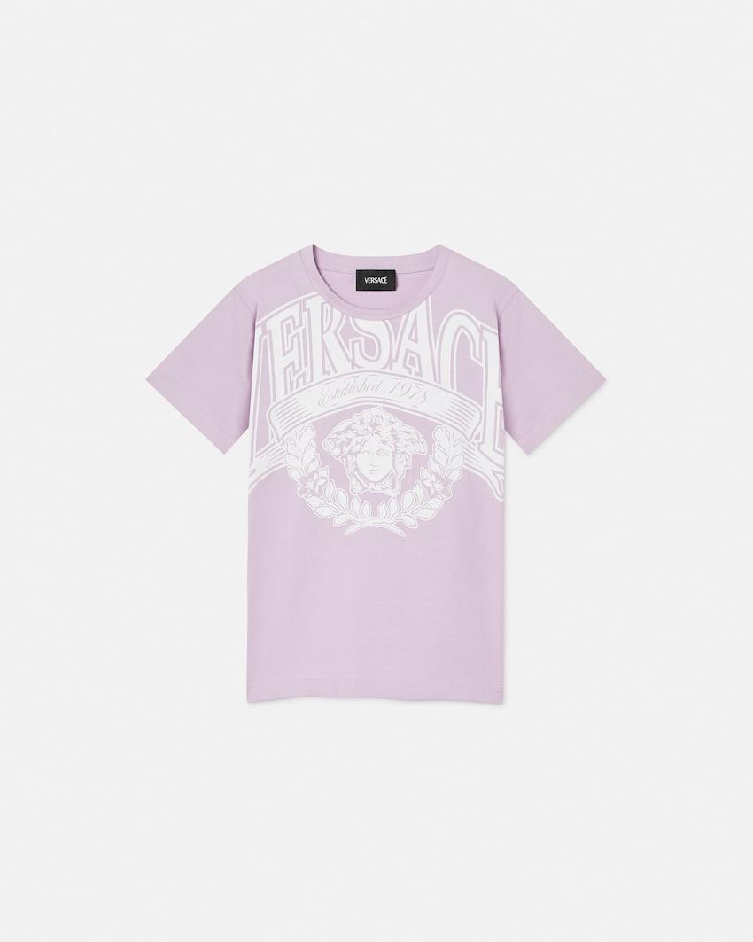 kids printed cotton-jersey t-shirt by VERSACE