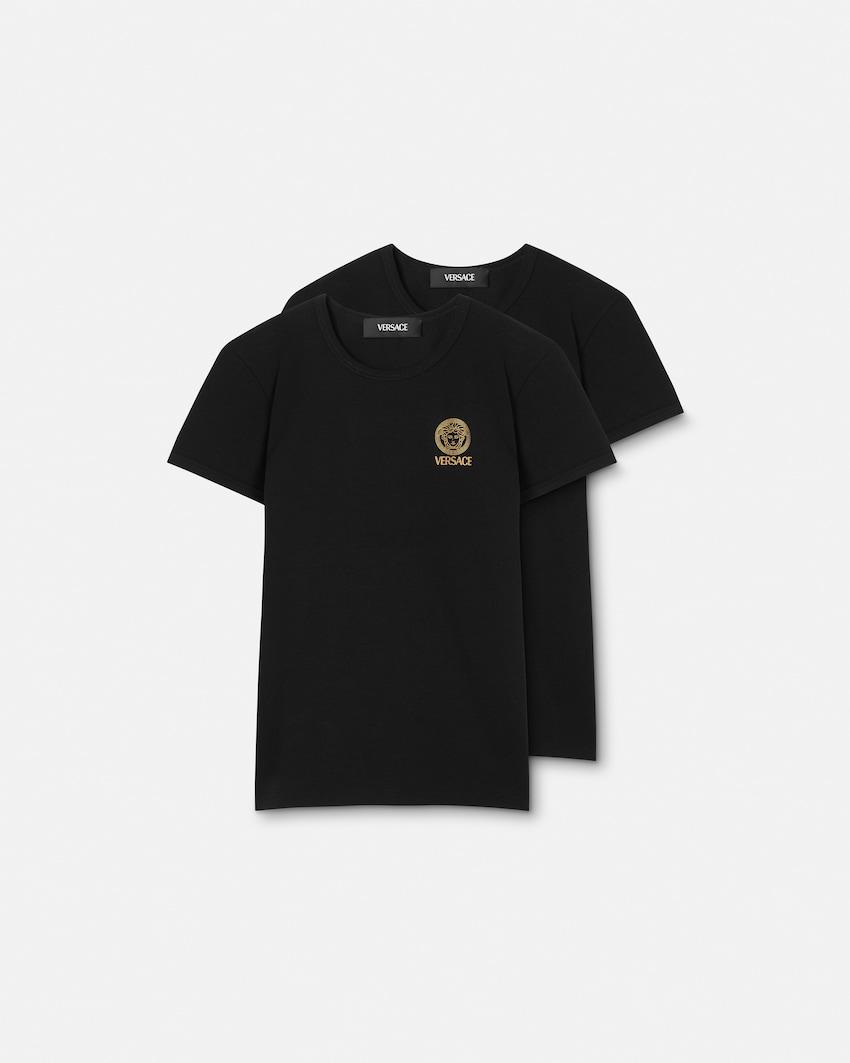 kids printed cotton-jersey undershirt 2-pack by VERSACE