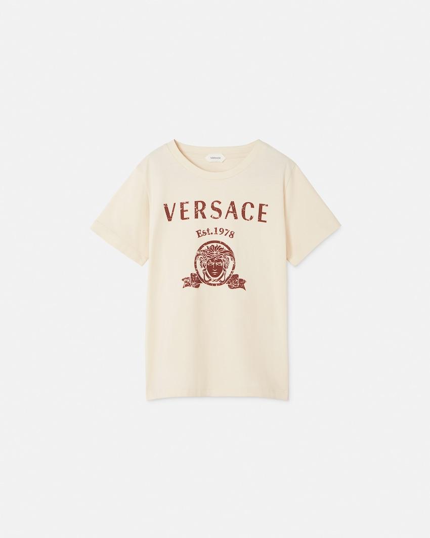 kids printed jersey t-shirt by VERSACE