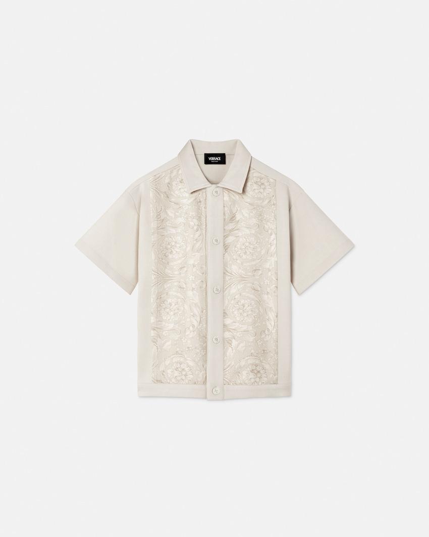 kids printed milano-stitch shirt by VERSACE