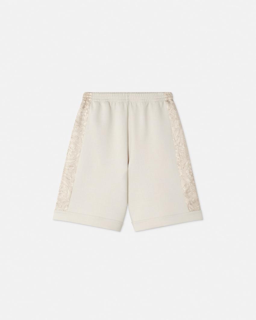 kids printed milano-stitch sweat shorts by VERSACE