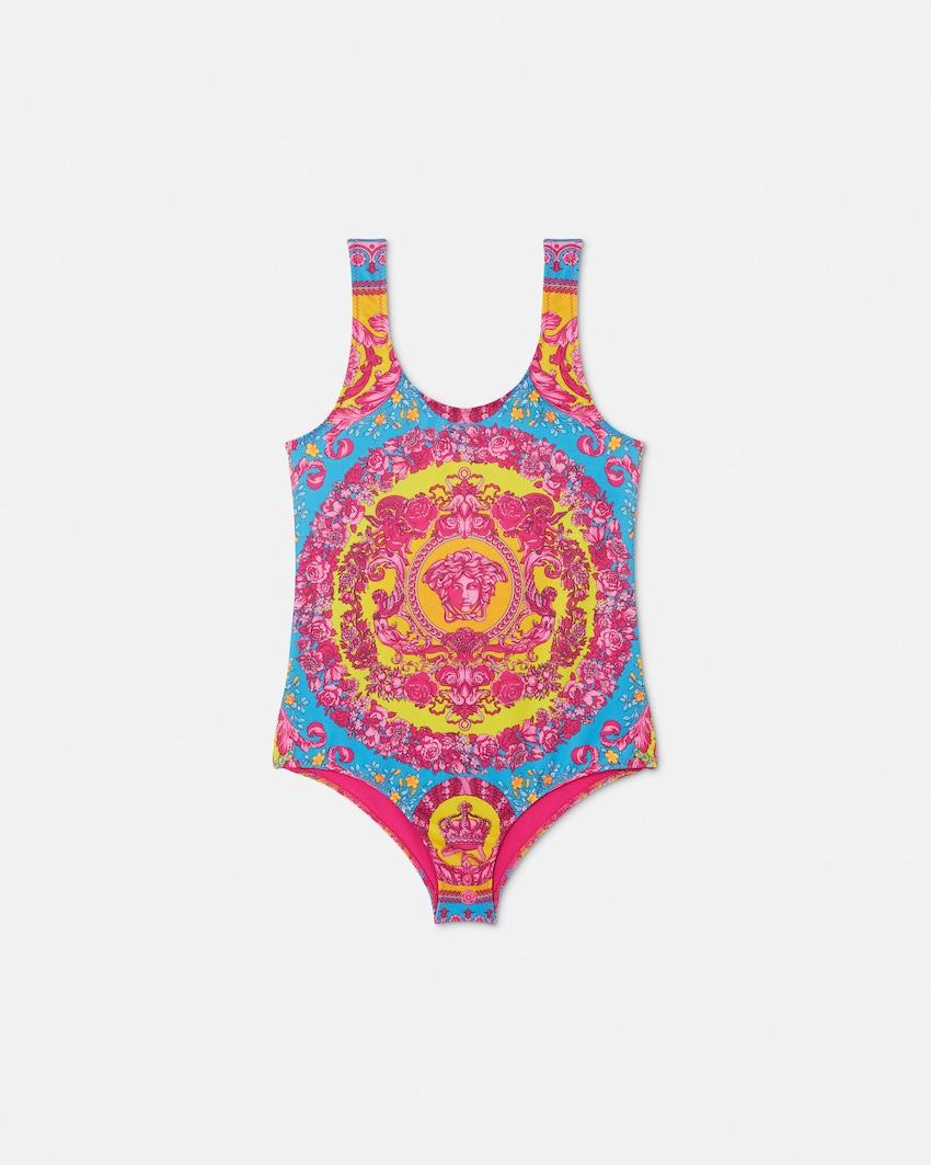 kids printed one-piece swimsuit by VERSACE